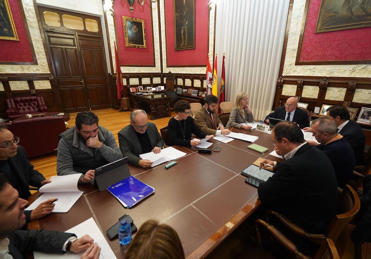 Junta de Gobierno Local del Ayuntamiento de Valladolid celebrada este martes.