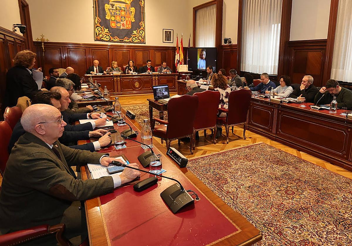 La Diputación de Palencia celebra el primer pleno ordinario del año