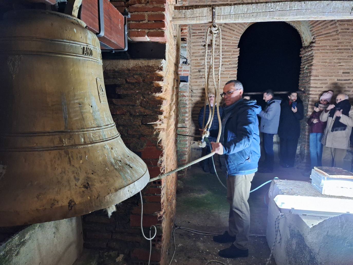 Los vecinos de Santa Eufemia tocan las campanas para ahuyentar los nublados