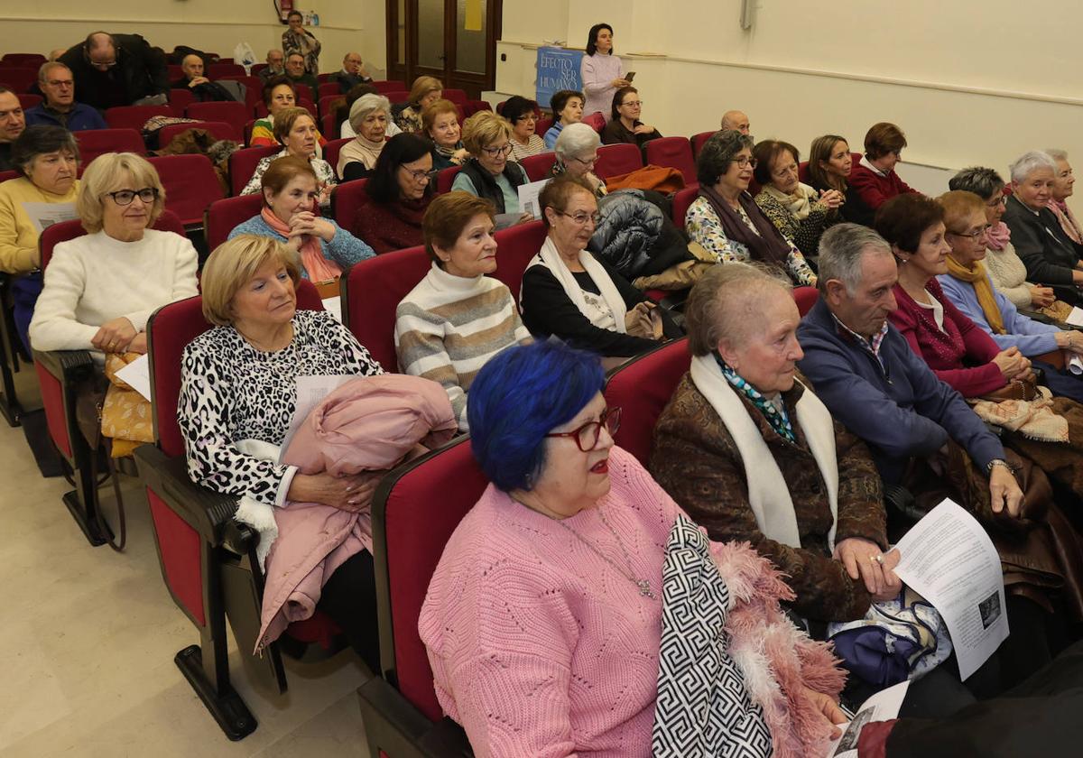 Participantes en la asamblea de Manos Unidas, este miércoles en la Casa de la Iglesia.