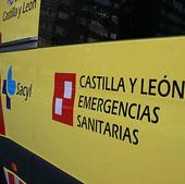 Herida en una colisión entre dos turismos en el polígono de Argales
