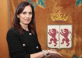 La alcaldesa de Santovenia de Pisuerga, María Antonia López.