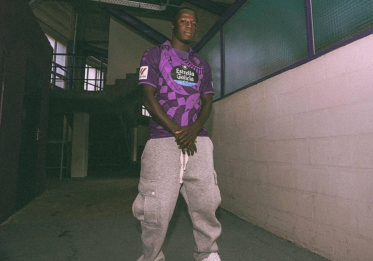 Amath, en el estadio Zorrilla.