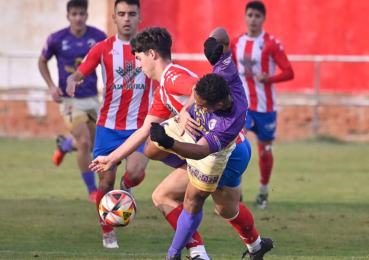 Imagen de archivo de un partido del Tordesillas.