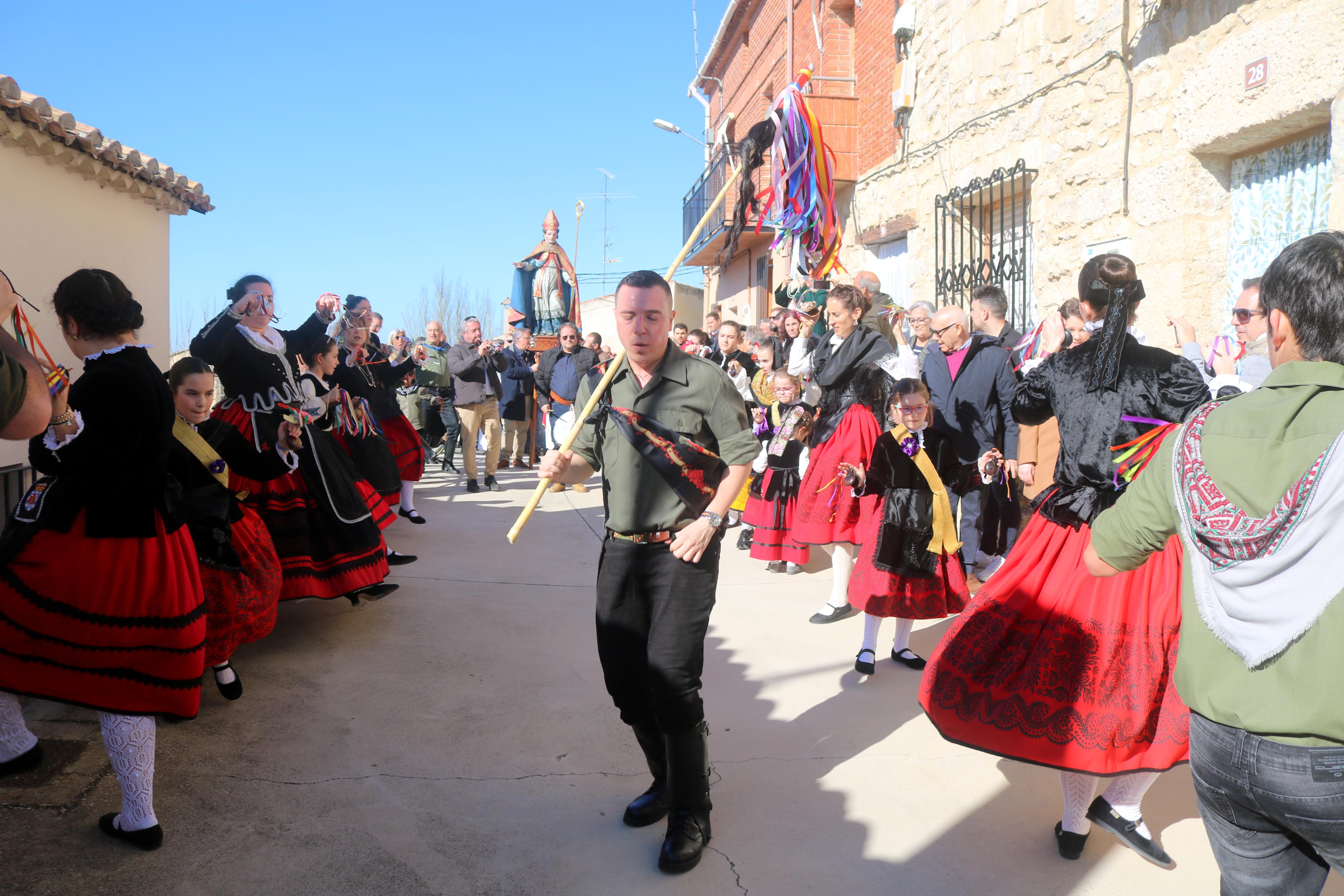 Hornillos de Cerrato se rinde a San Blas