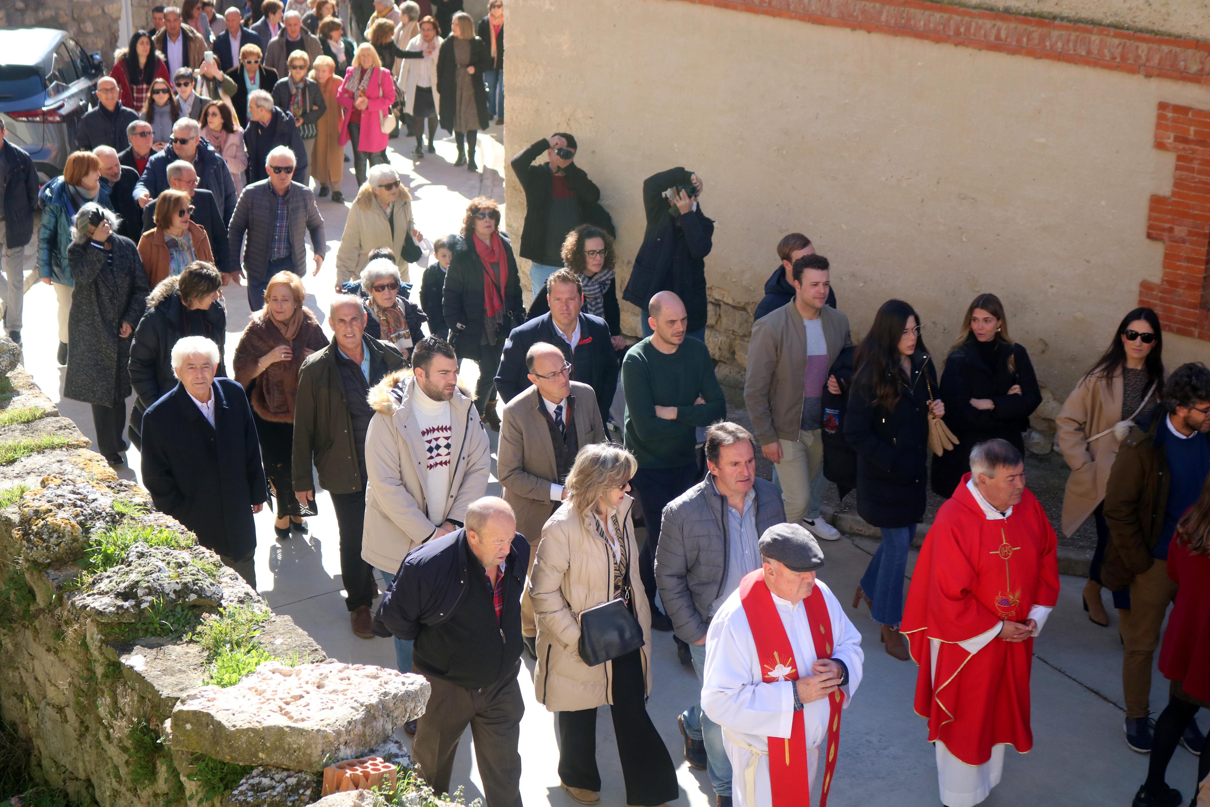 Hornillos de Cerrato se rinde a San Blas