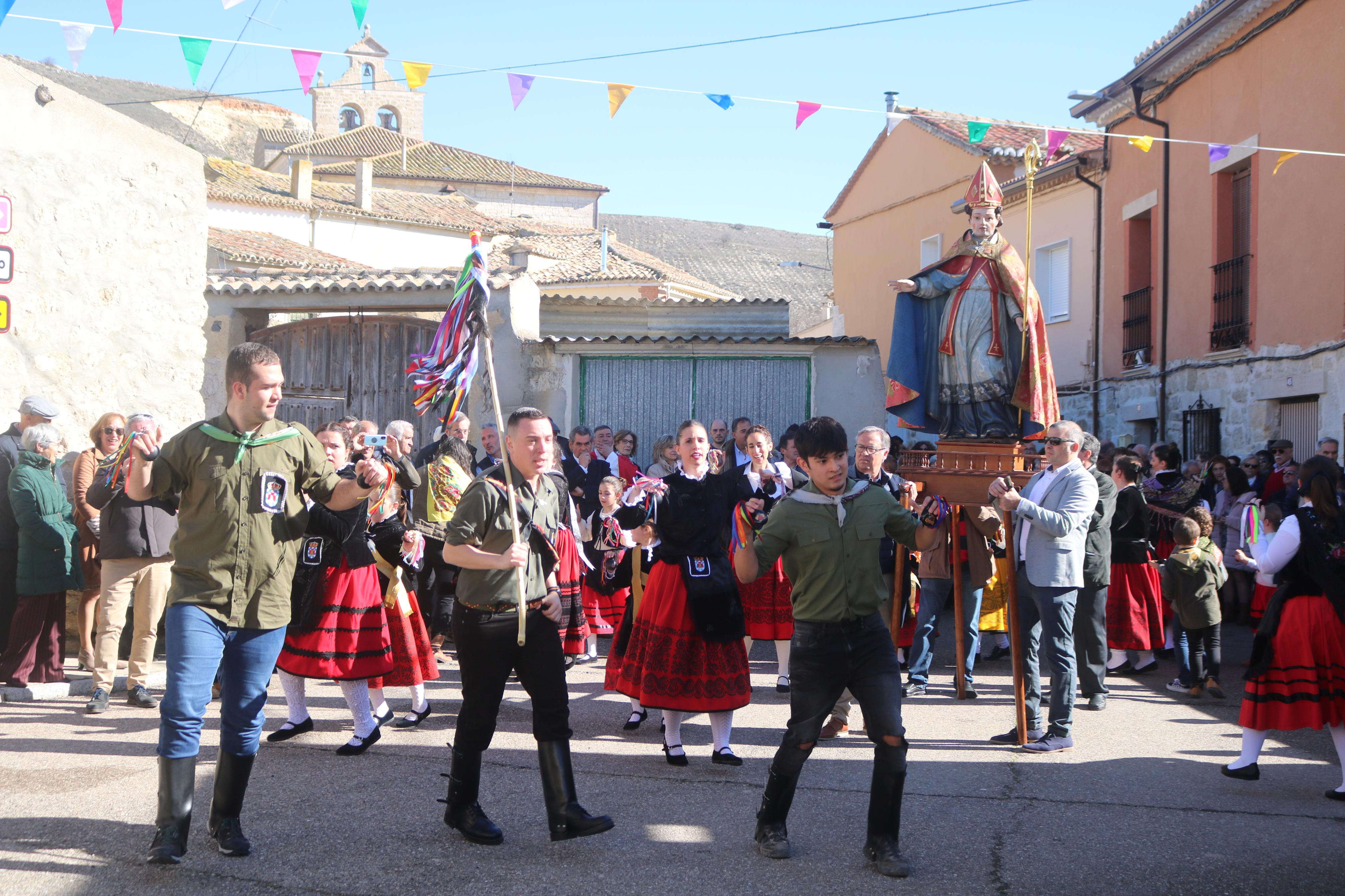 Hornillos de Cerrato se rinde a San Blas