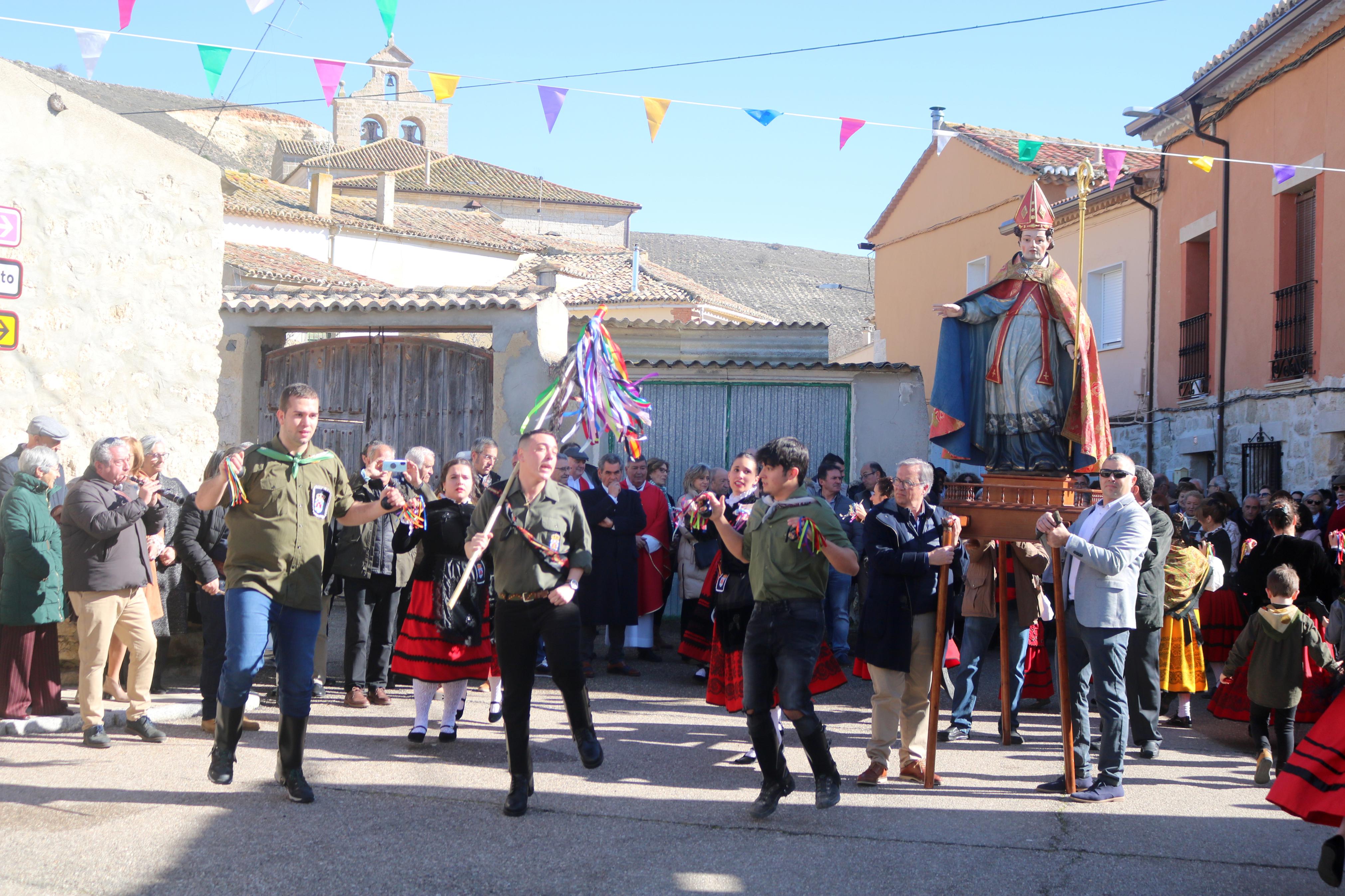 Hornillos de Cerrato se rinde a San Blas