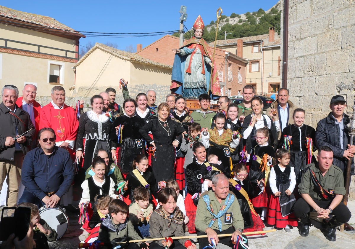 Hornillos de Cerrato se rinde a San Blas