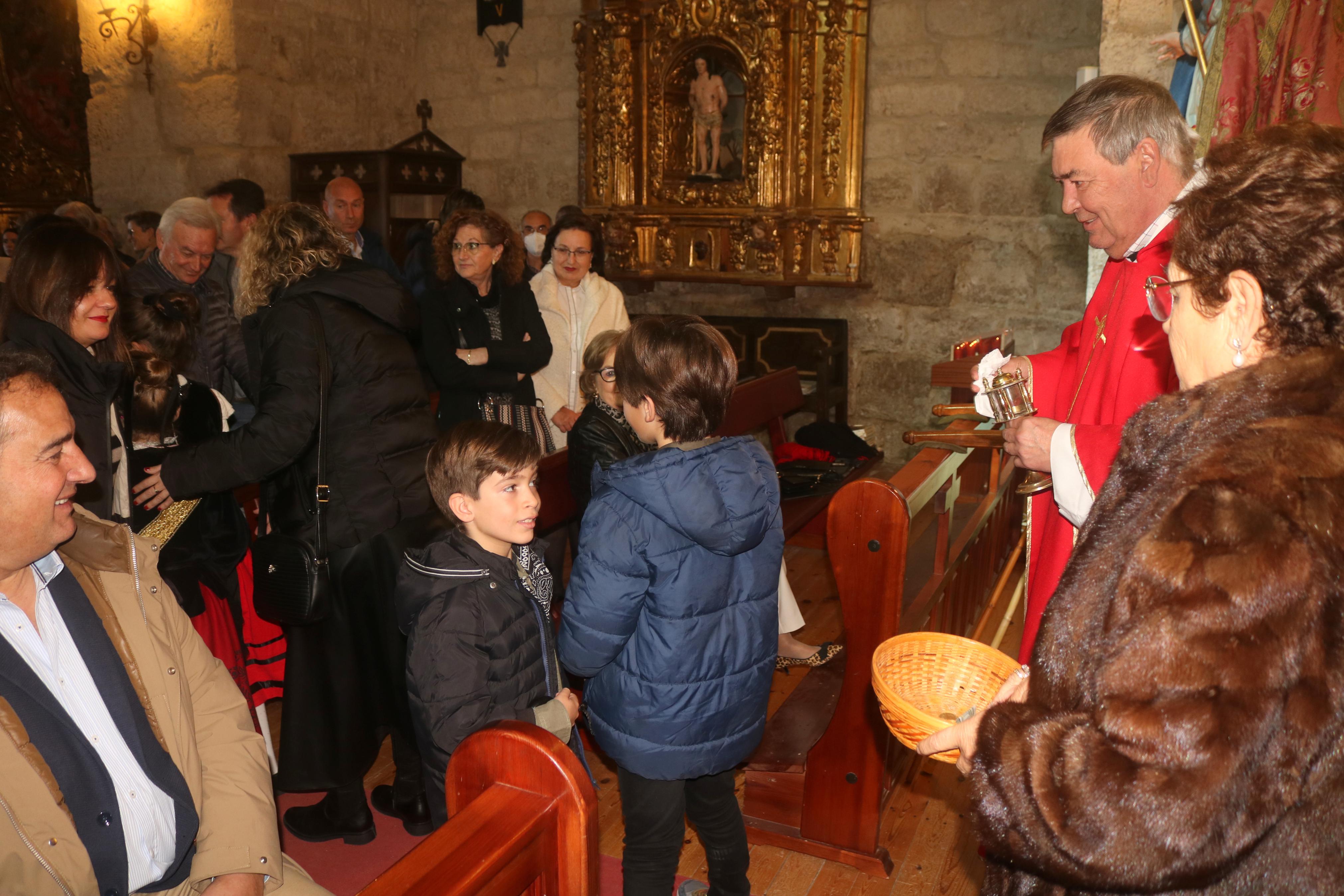 Hornillos de Cerrato se rinde a San Blas