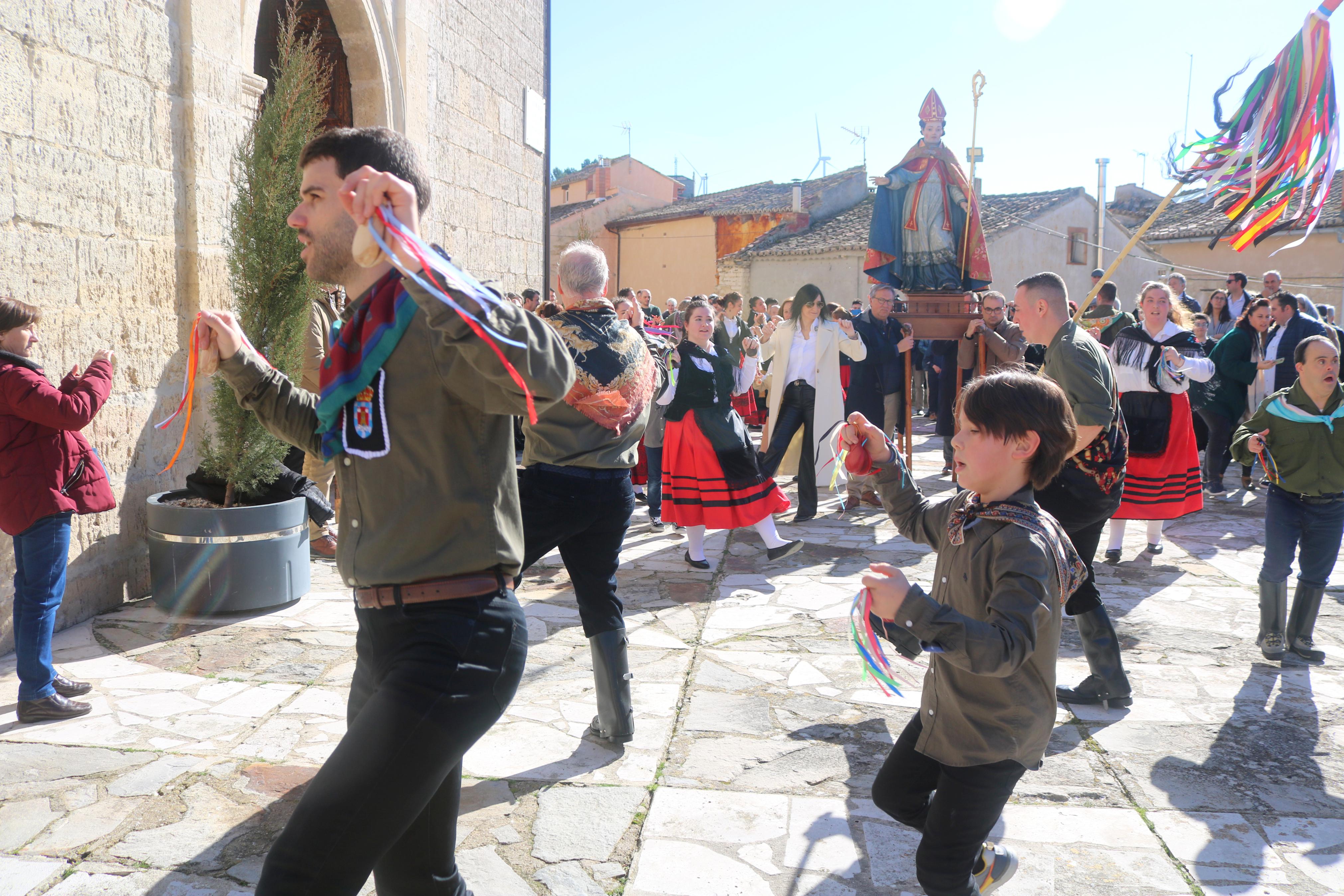 Hornillos de Cerrato se rinde a San Blas