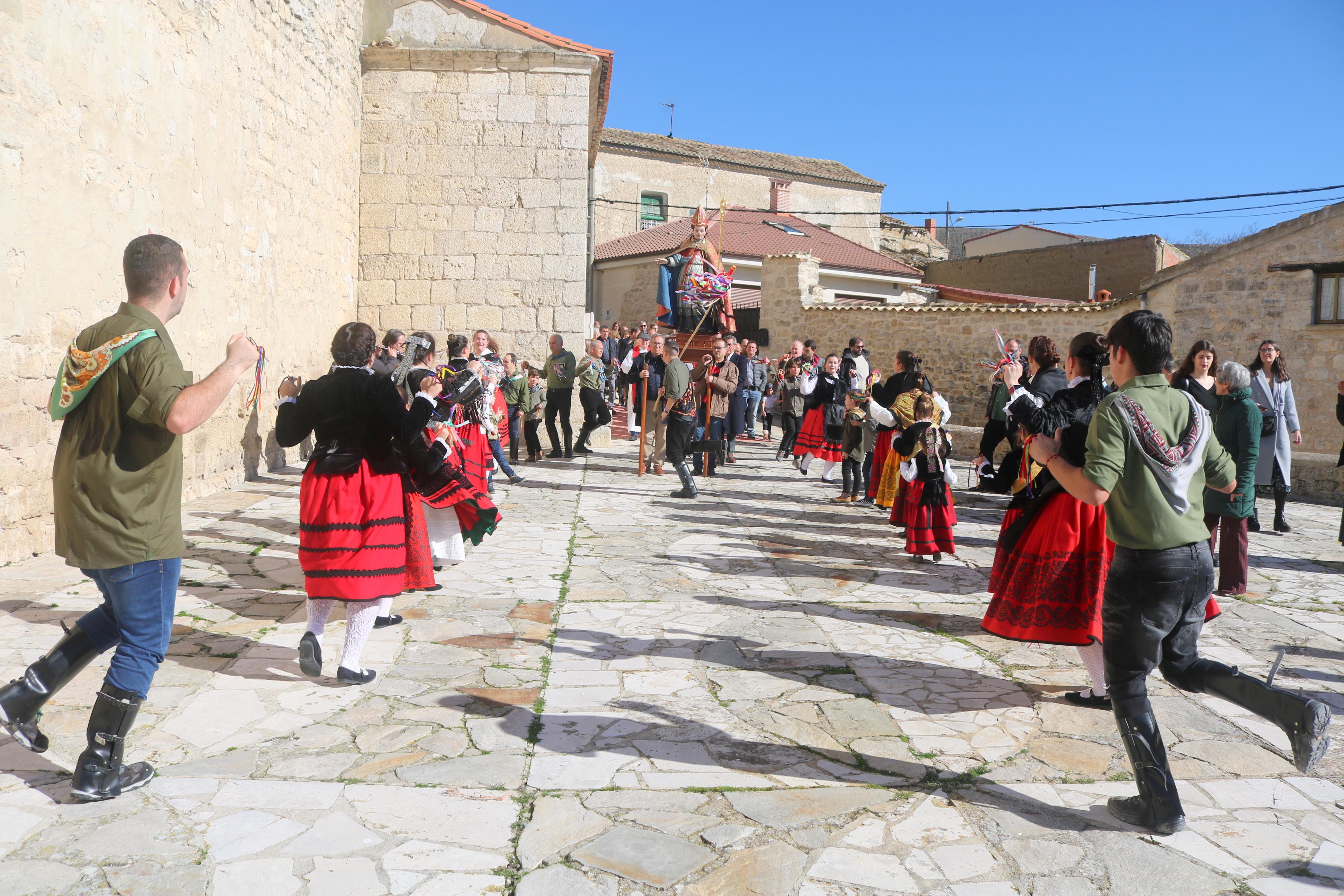 Hornillos de Cerrato se rinde a San Blas