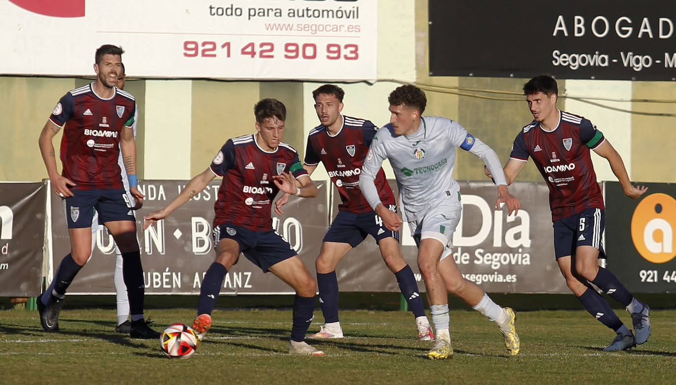 El empate entre la Sego y el Getafe B, en imágenes