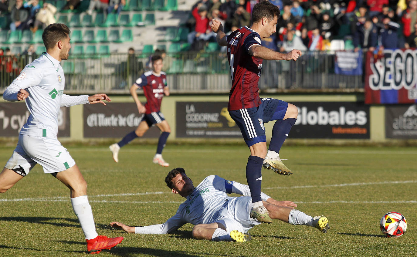 El empate entre la Sego y el Getafe B, en imágenes