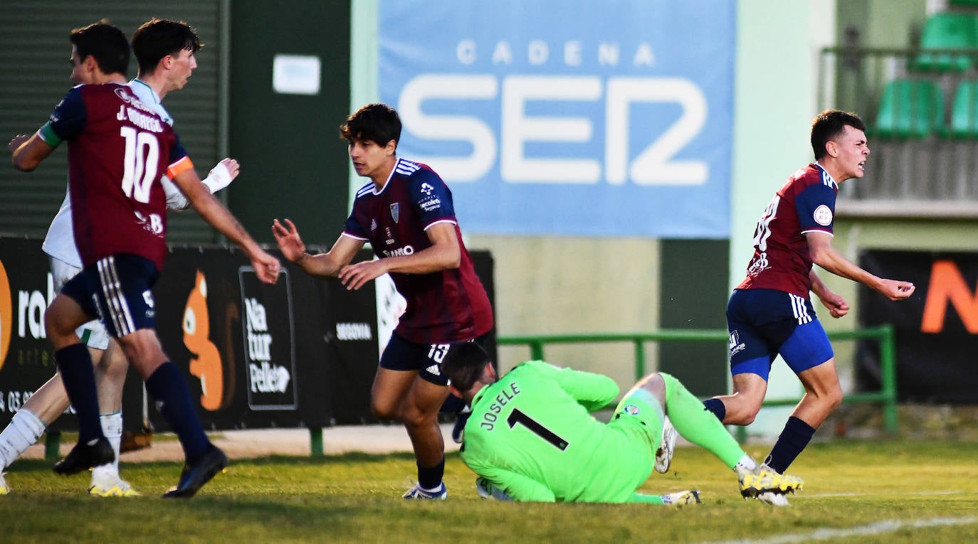 El empate entre la Sego y el Getafe B, en imágenes