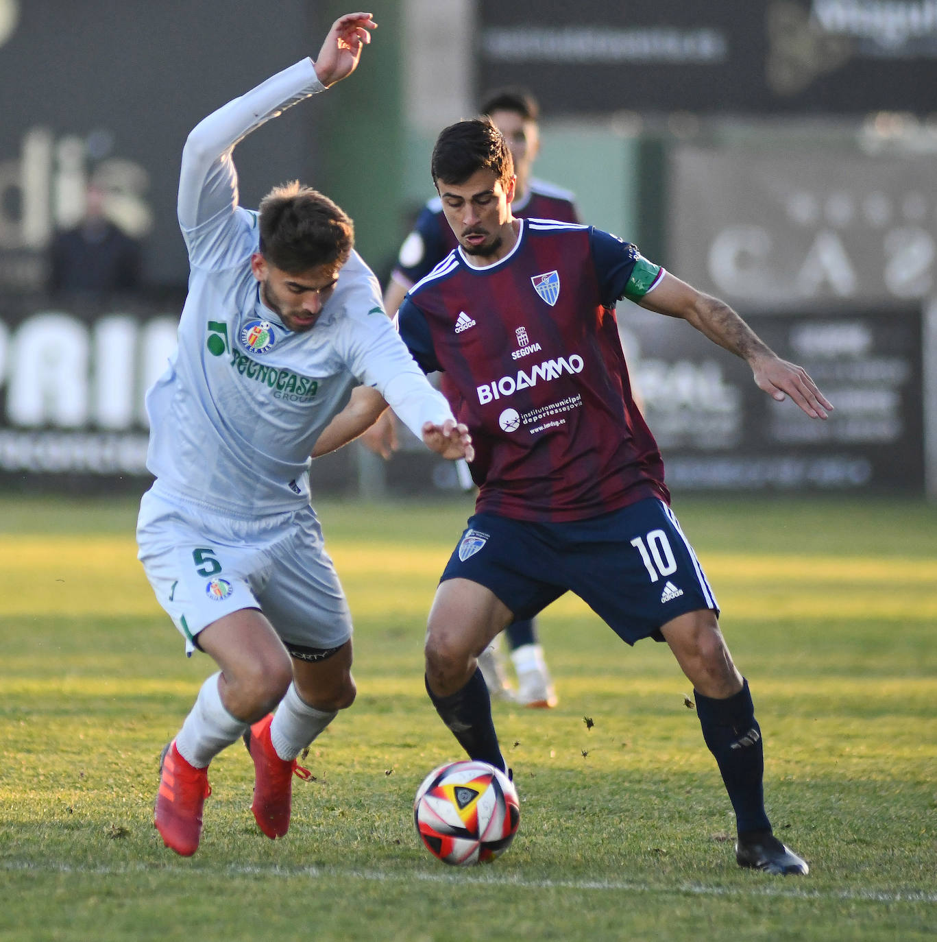 El empate entre la Sego y el Getafe B, en imágenes