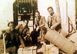 Matías Lobato, en la puerta de La Castellana.