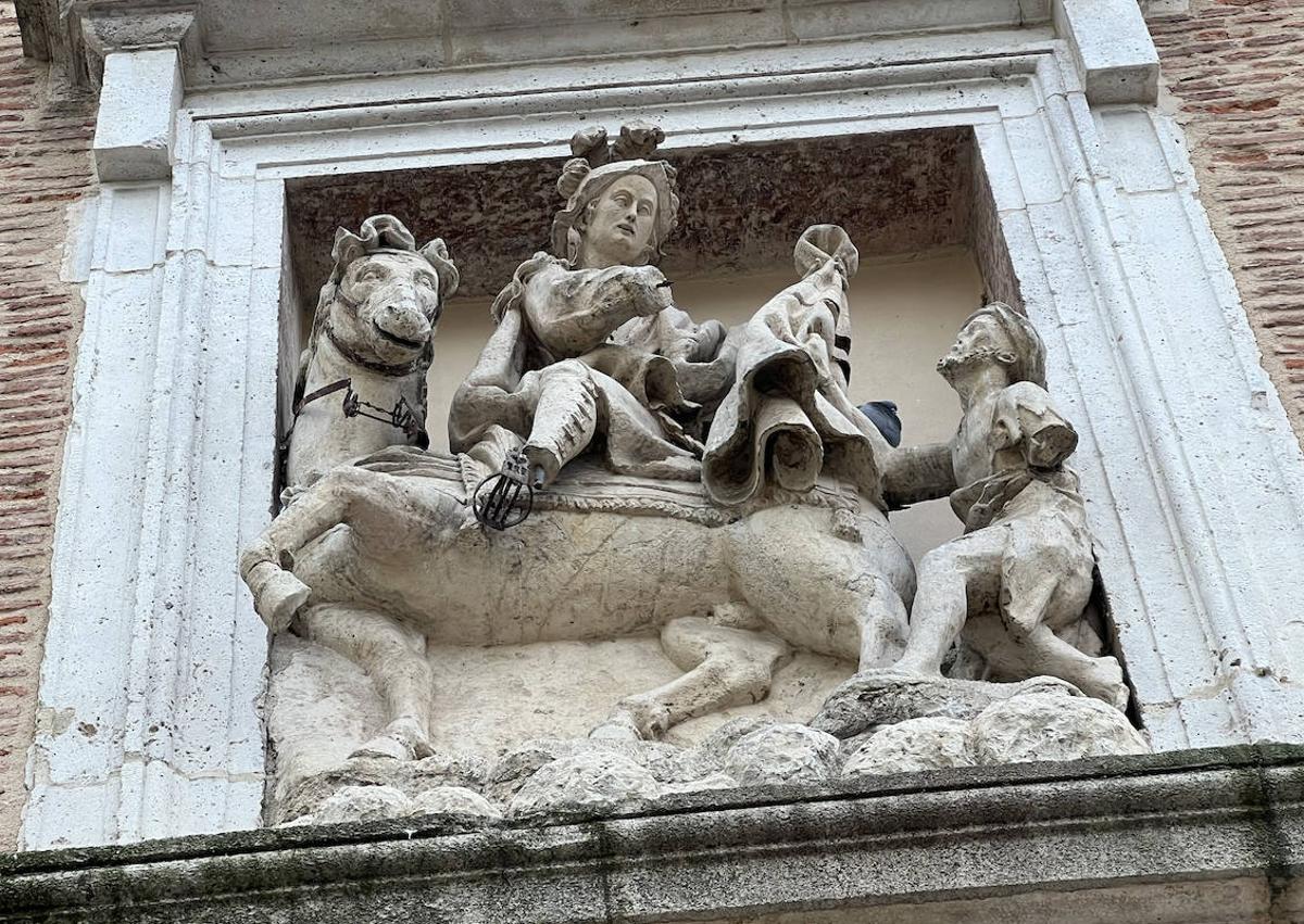 Imagen secundaria 1 - La iglesia donde fue bautizado el poeta vallisoletano José Zorrilla