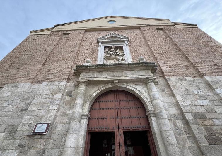 La iglesia donde fue bautizado el poeta vallisoletano José Zorrilla