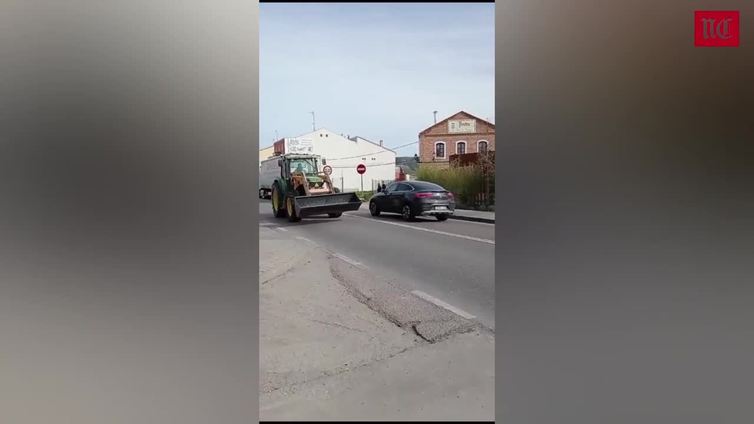 Tractorada de Peñafiel