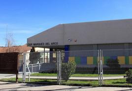 El colegio Marqués del Arco, de San Cristóbal, donde se cometieron algunos de los robos.