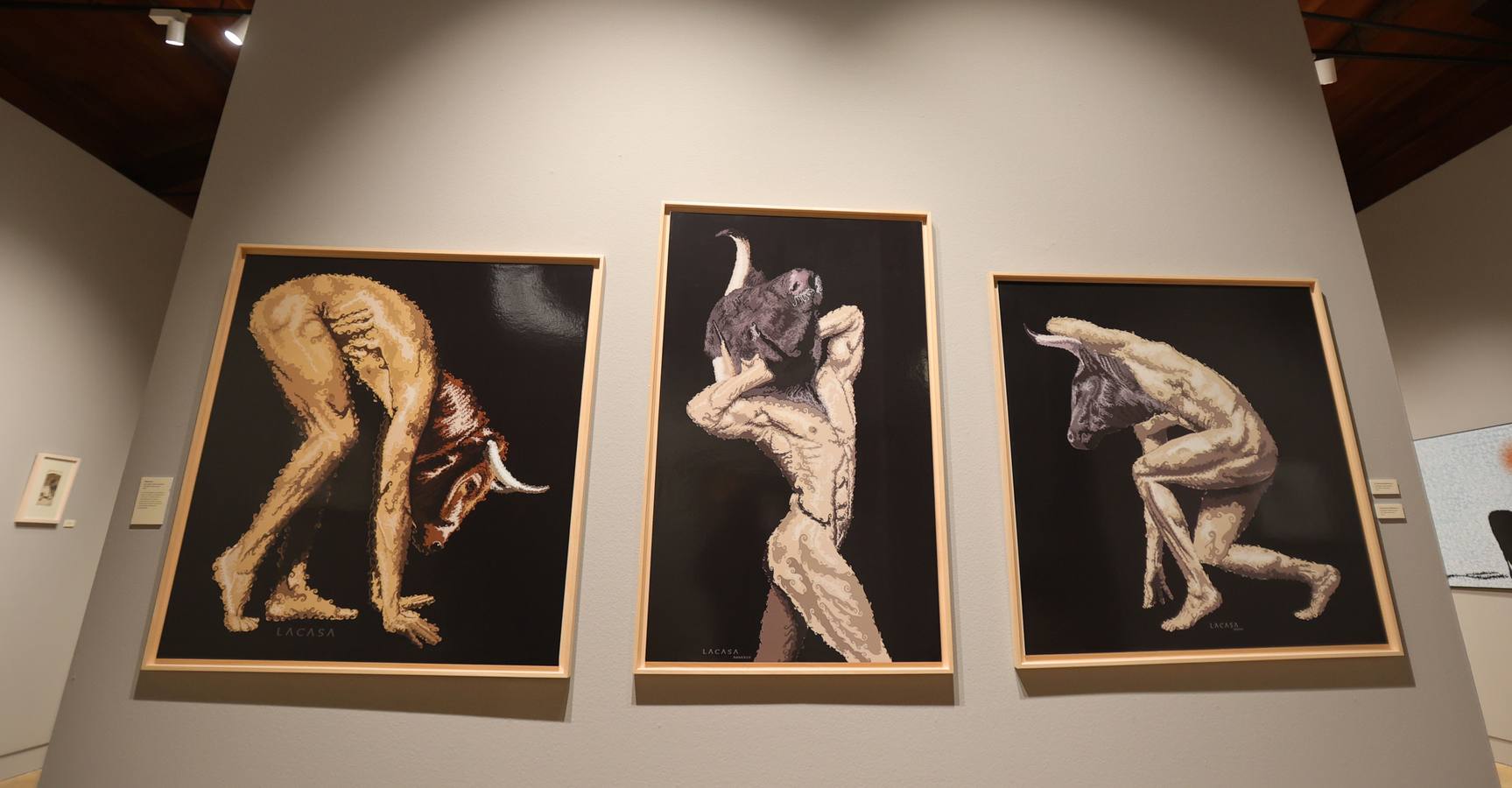 Inauguración de la exposición &#039;Taurokathapsia&#039;en el Centro Cultural