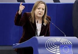 La presidenta de los socialistas europeos, Iratxe García.