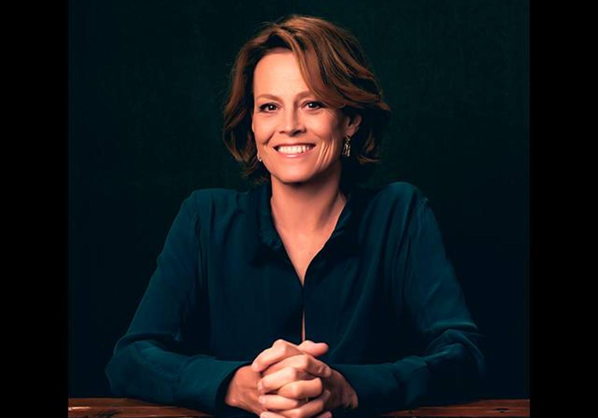 La actriz Sigourney Weaver.