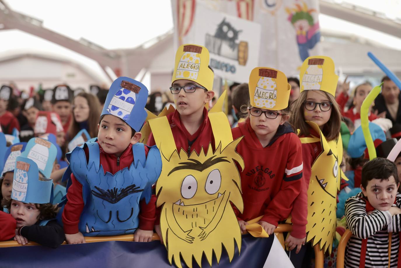 El carnaval infantil de la Cúpula del Milenio, en imágenes