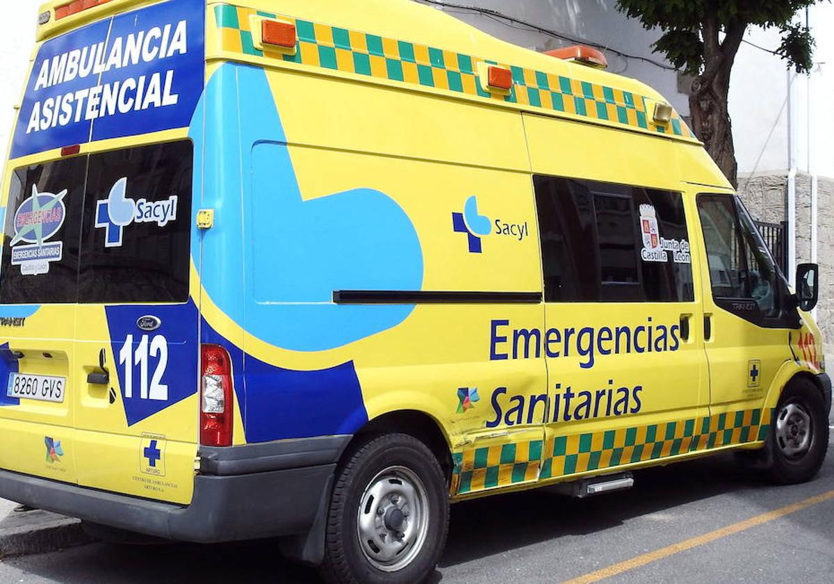 Ambulancia para atender emergencias.