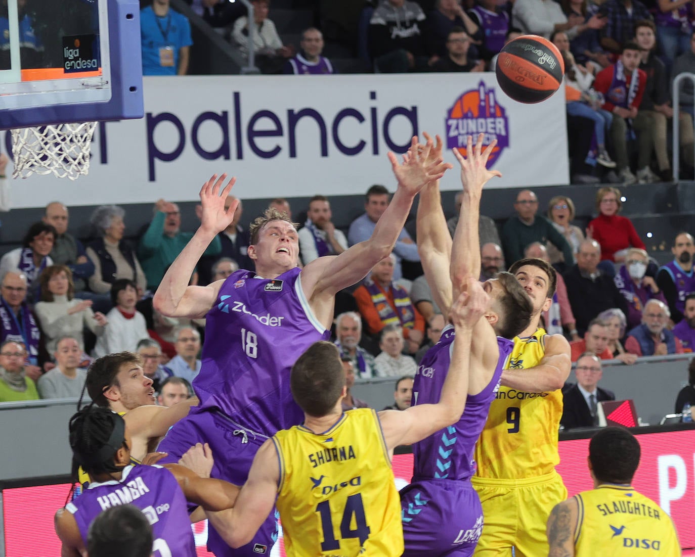 Palencia festeja el cuarto triunfo del Zunder