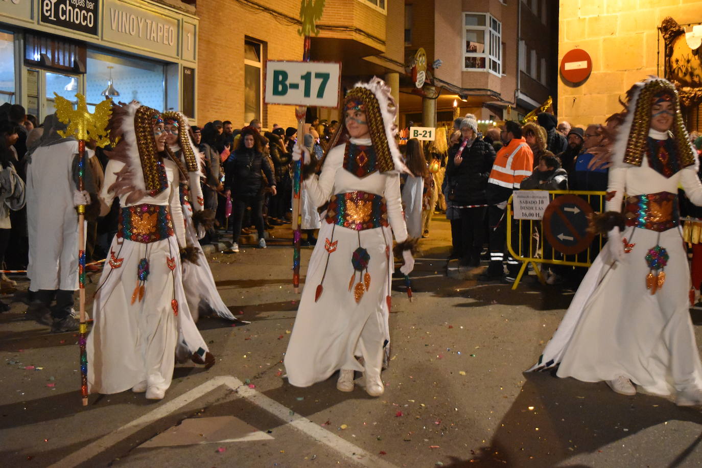 El Carnaval de la Galleta luce en el gran desfile