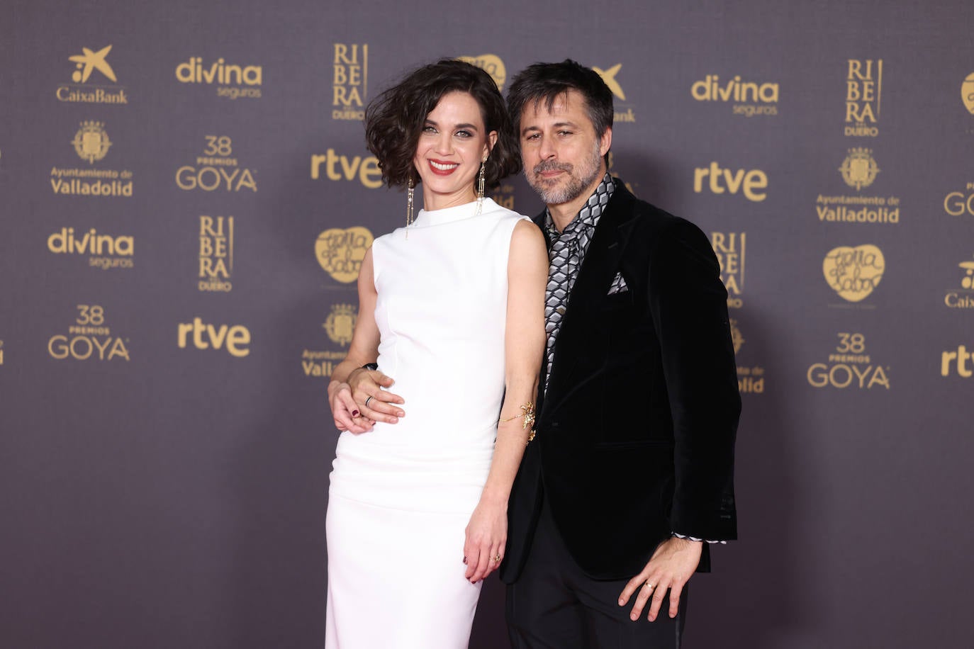 Marta Guerra y Hugo Silva.