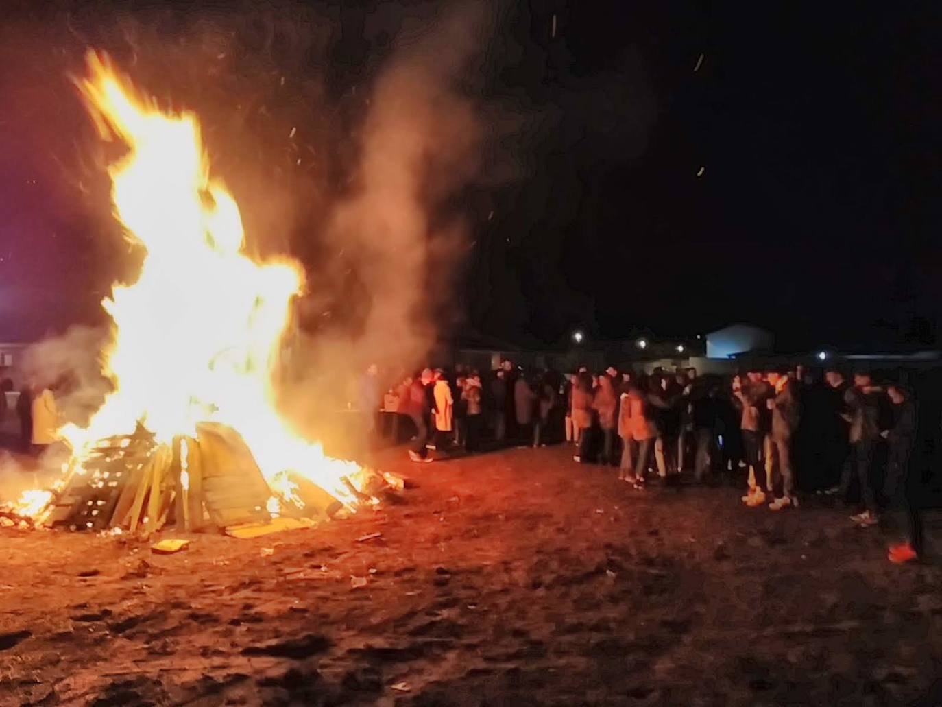 Velada de quintos en Pedrajas de San Esteban