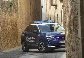Patrulla de la Policía Nacional en Soria.