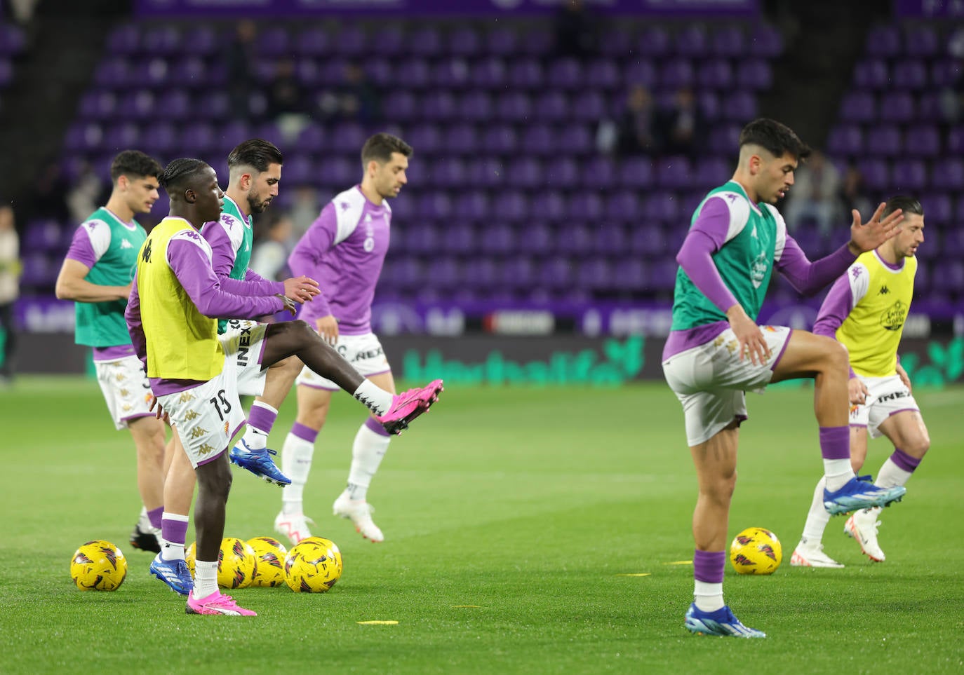 Las imágenes del partido entre el Real Valladolid y el Albacete