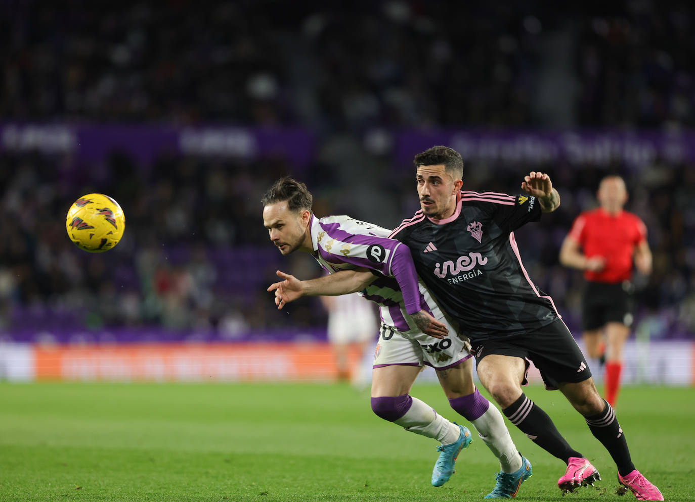 Las imágenes del partido entre el Real Valladolid y el Albacete