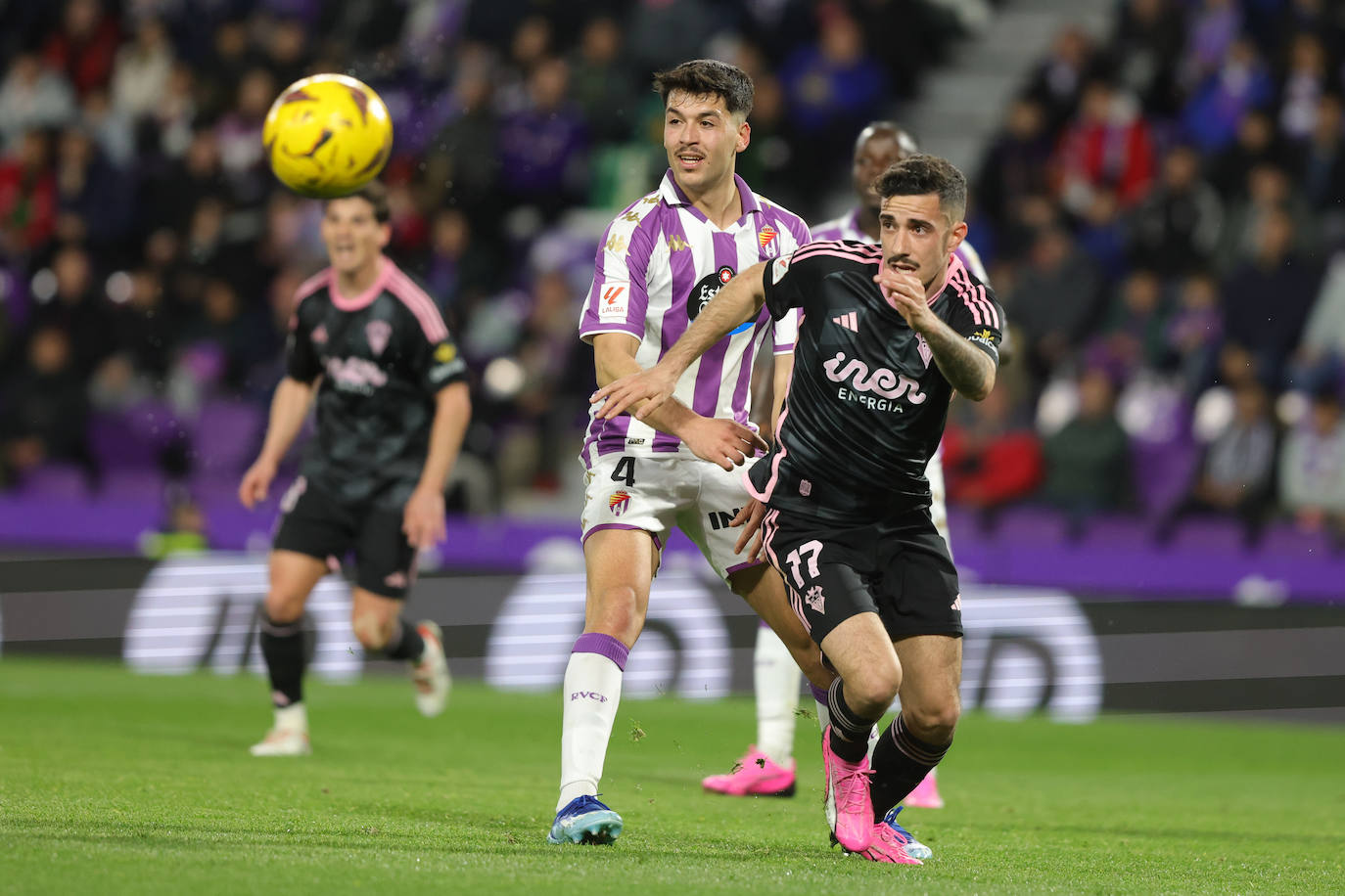 Las imágenes del partido entre el Real Valladolid y el Albacete