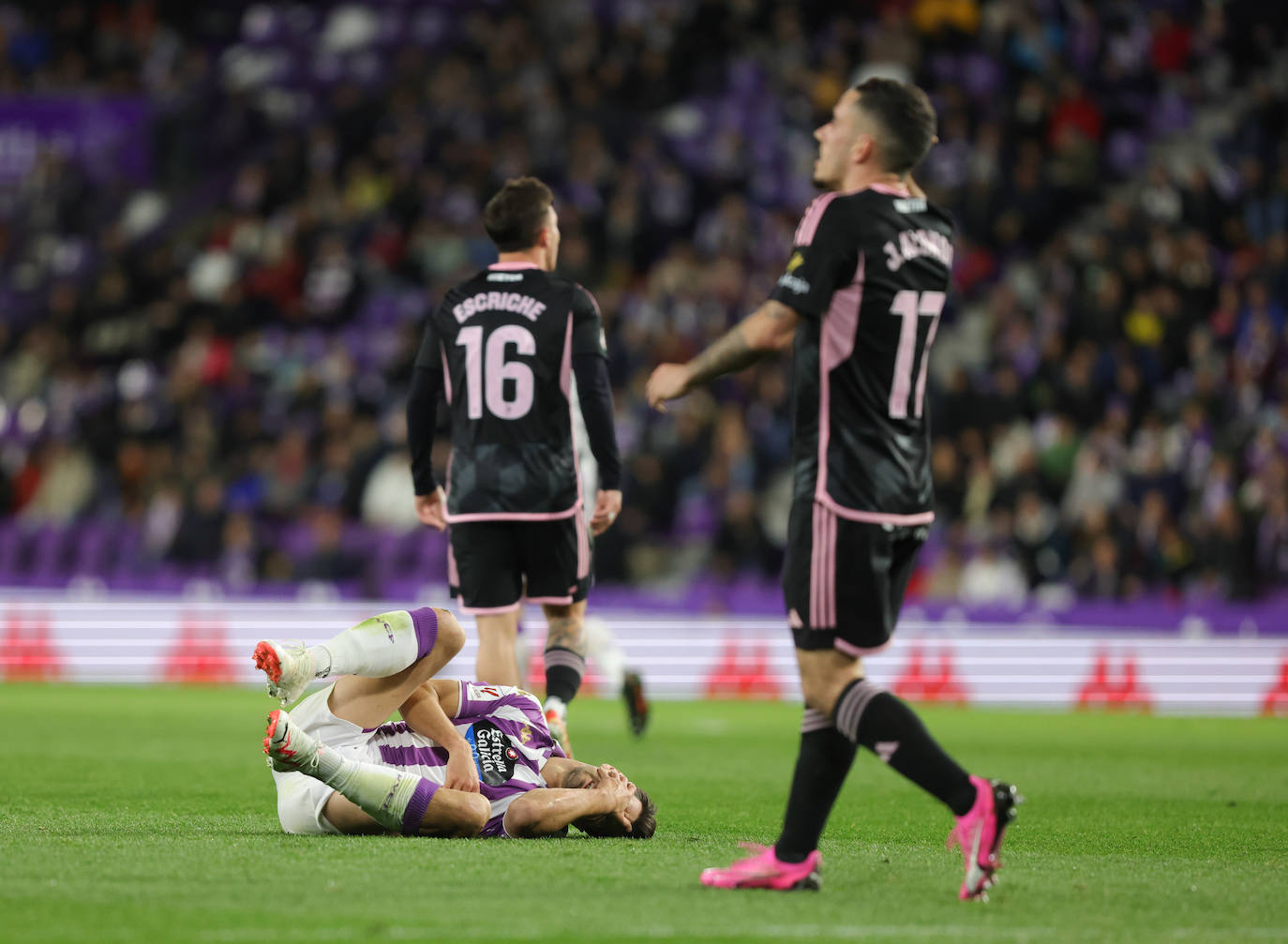 Las imágenes del partido entre el Real Valladolid y el Albacete