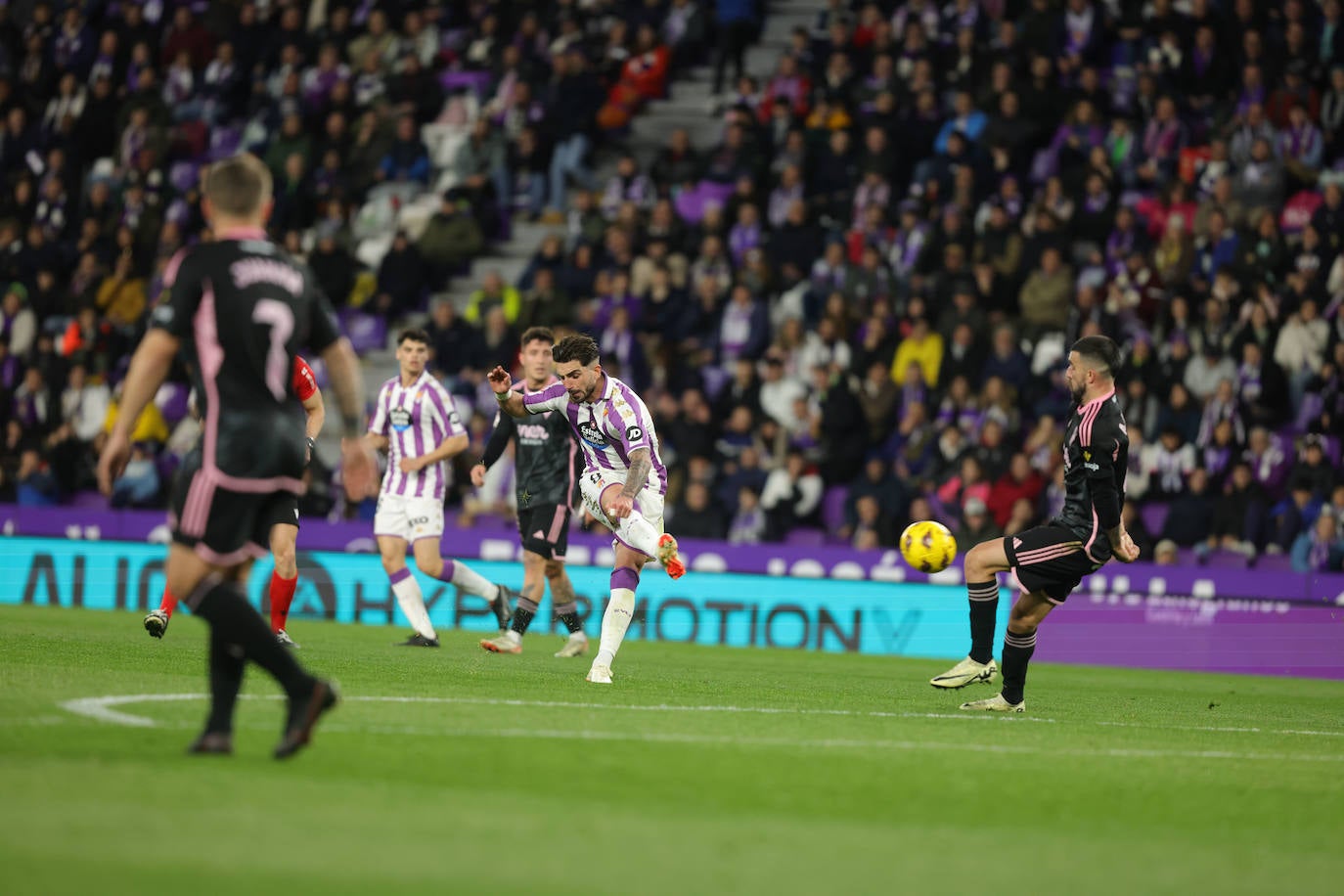 Las imágenes del partido entre el Real Valladolid y el Albacete