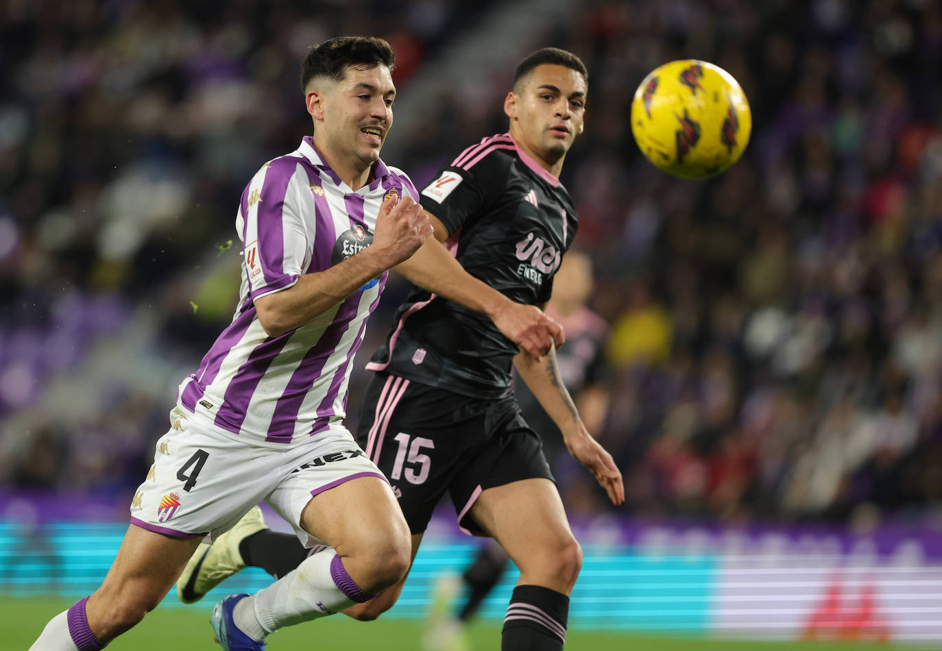 Las imágenes del partido entre el Real Valladolid y el Albacete