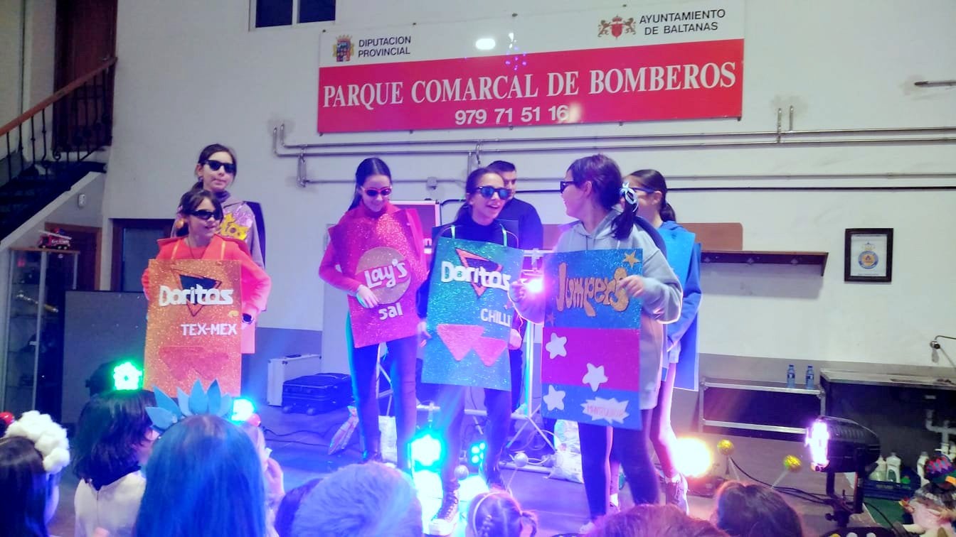 Animado Carnaval en Baltanás