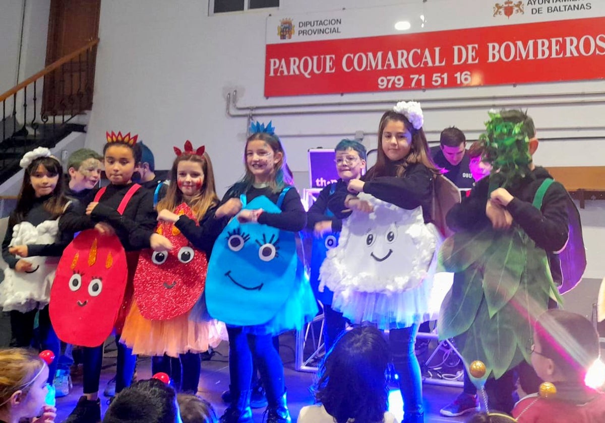 Animado Carnaval en Baltanás