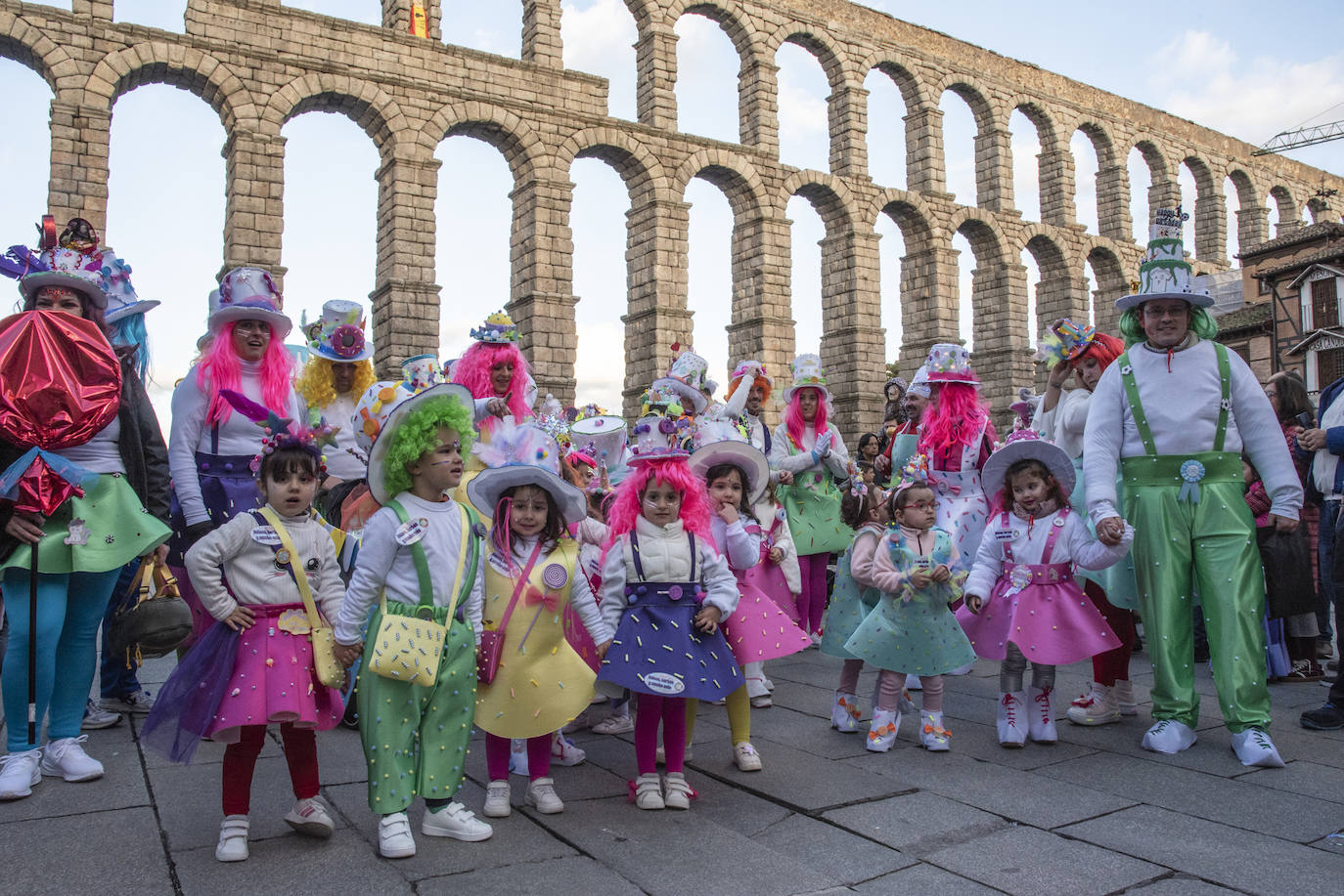 El carnaval infantil de Segovia, en imágenes