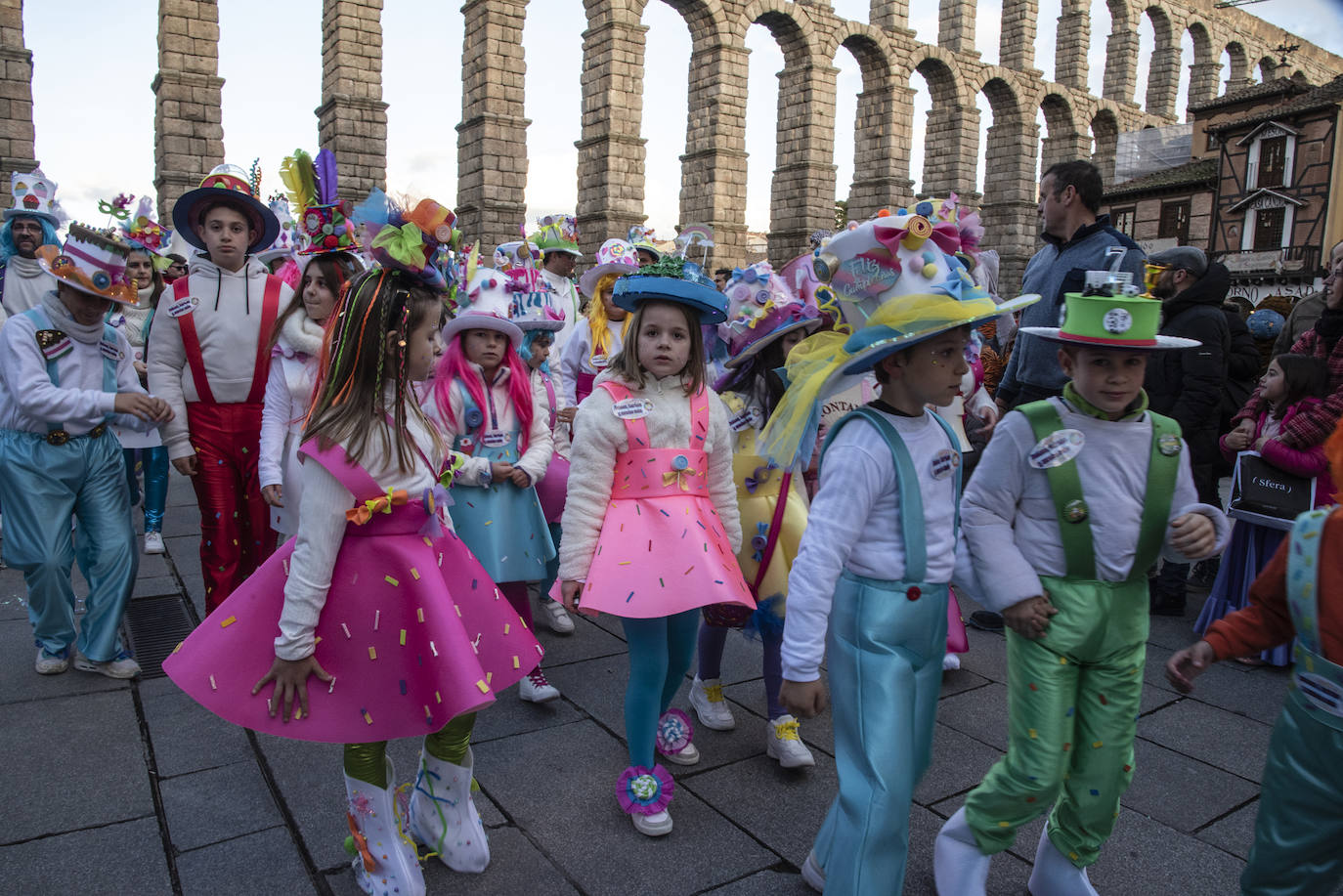 El carnaval infantil de Segovia, en imágenes