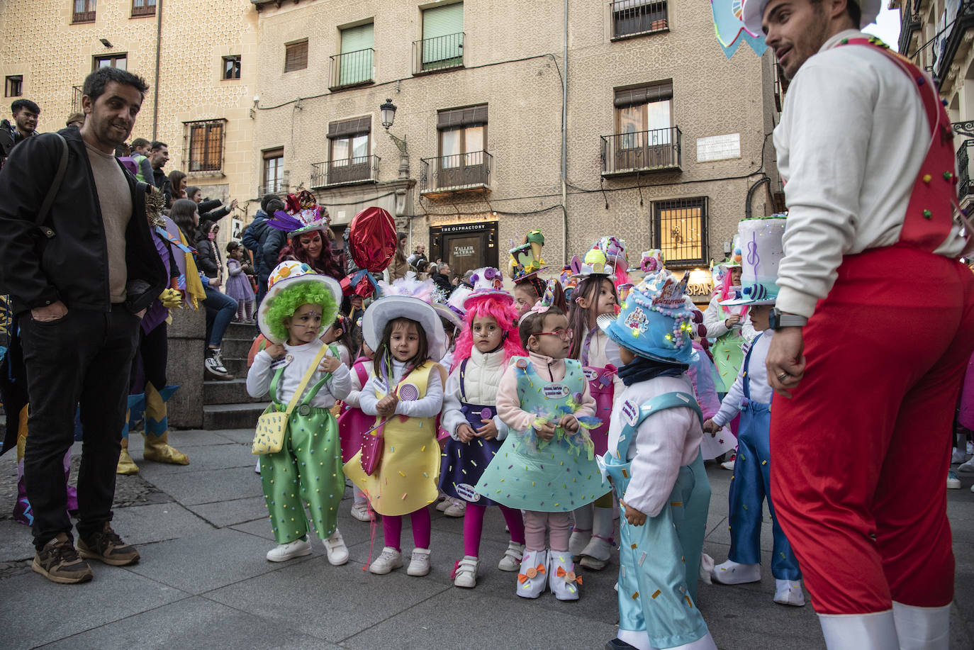 El carnaval infantil de Segovia, en imágenes