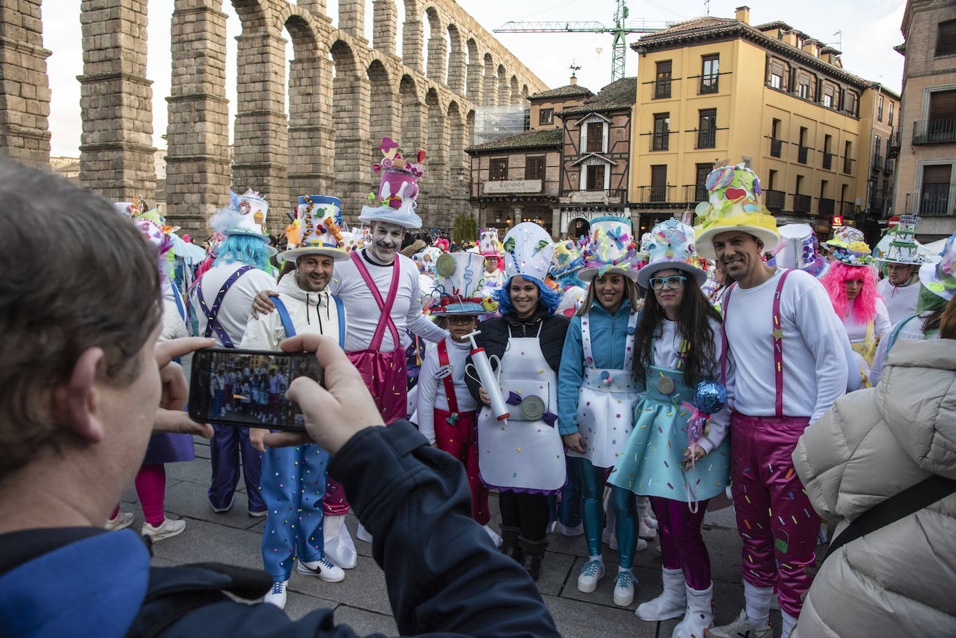 El carnaval infantil de Segovia, en imágenes