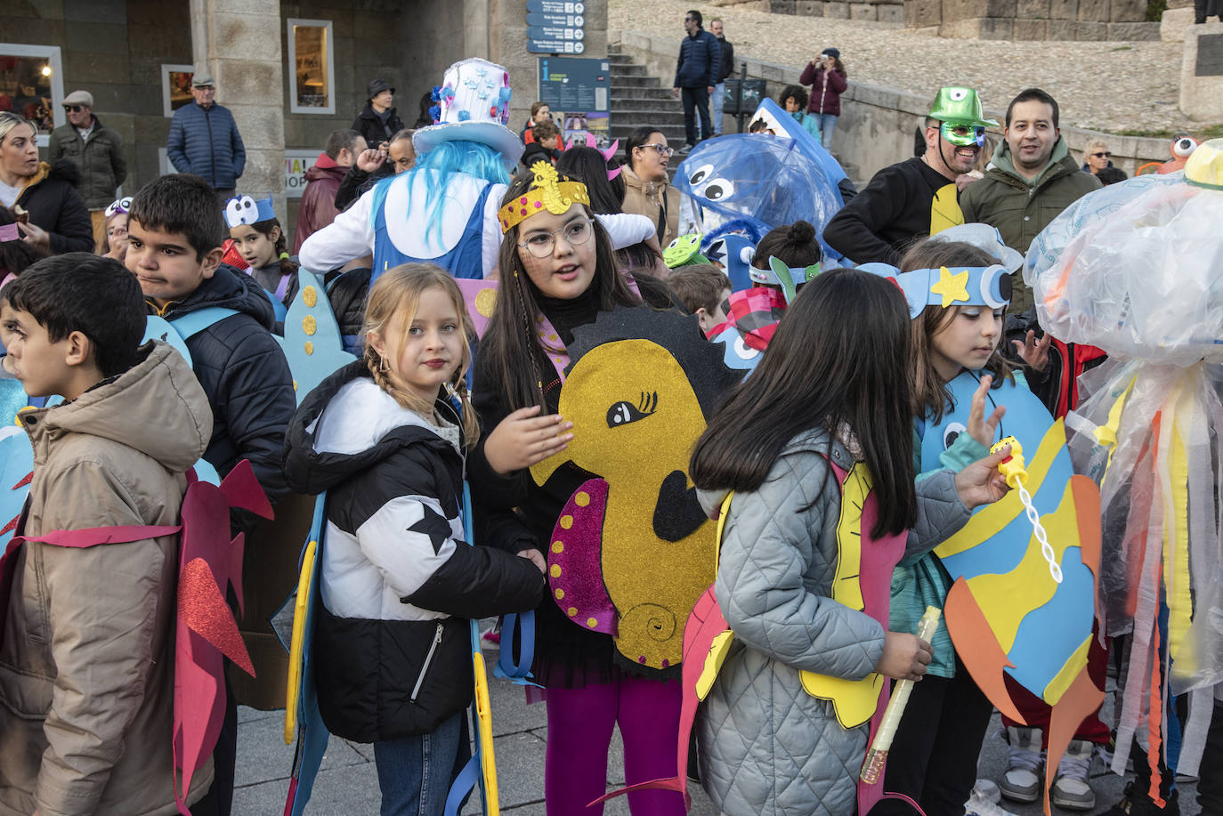 El carnaval infantil de Segovia, en imágenes