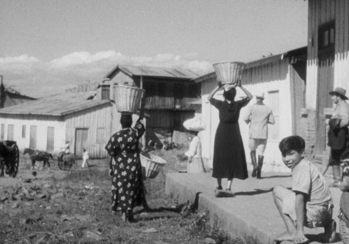 Fotograma de 'Prisioneros en la tierra', Mario Soffici (Argentina, 1939).