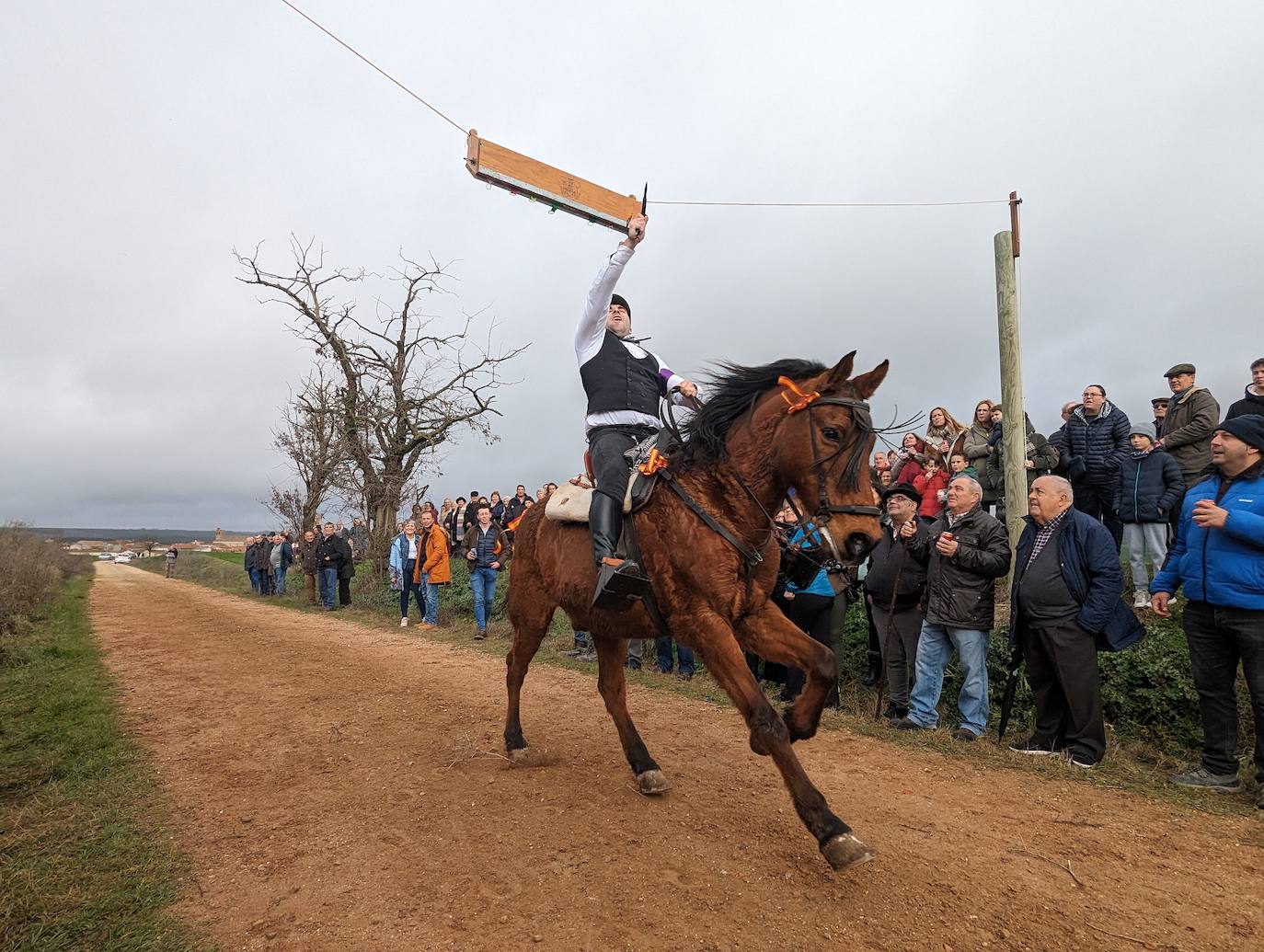 Carrera de cintas en Torrelobatón